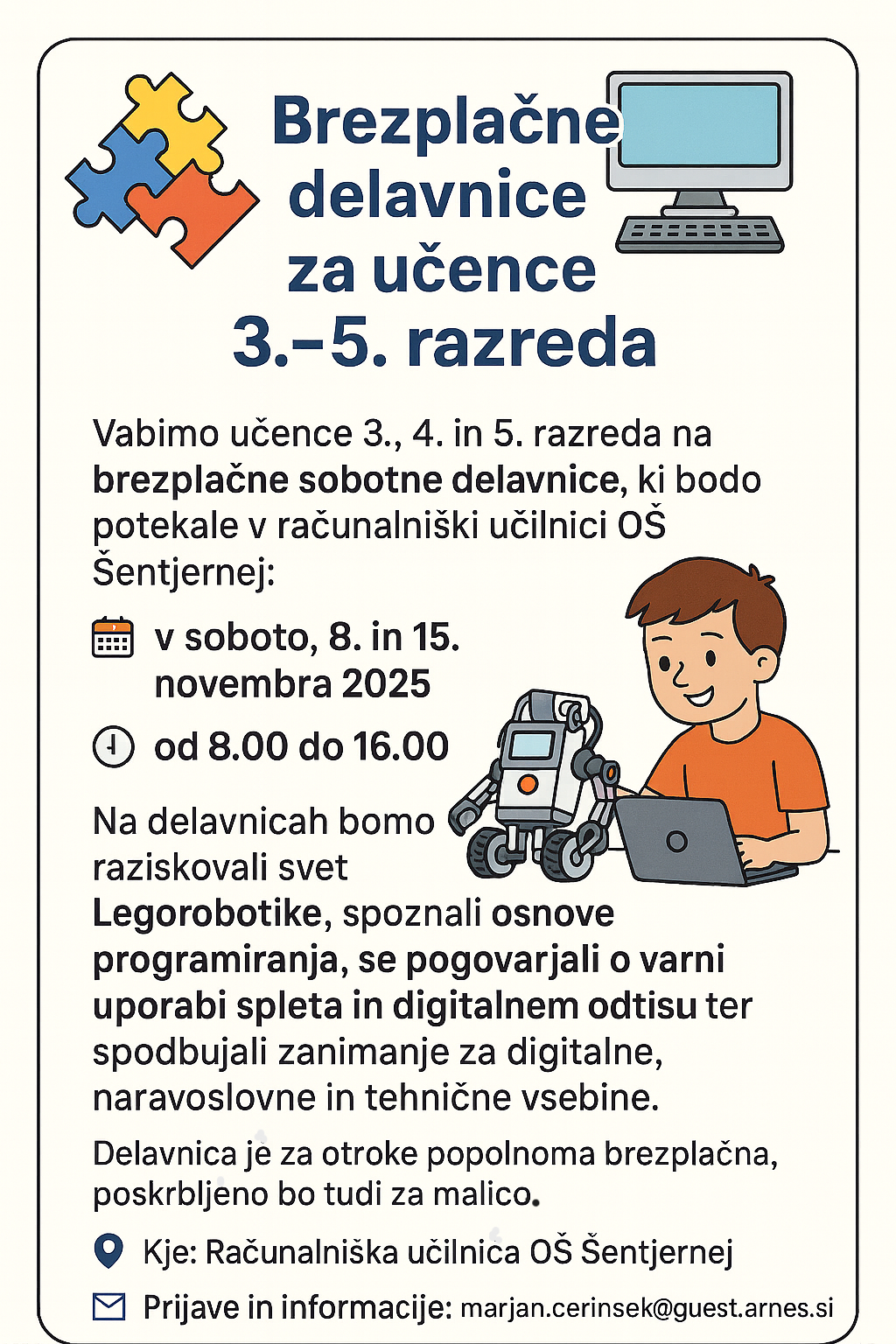 Slika brezplačnih delavnic 1